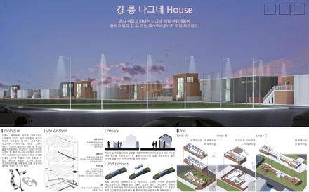 2020년 강원도건축문화상(학생부문) 입선 수상 - 강릉나그네